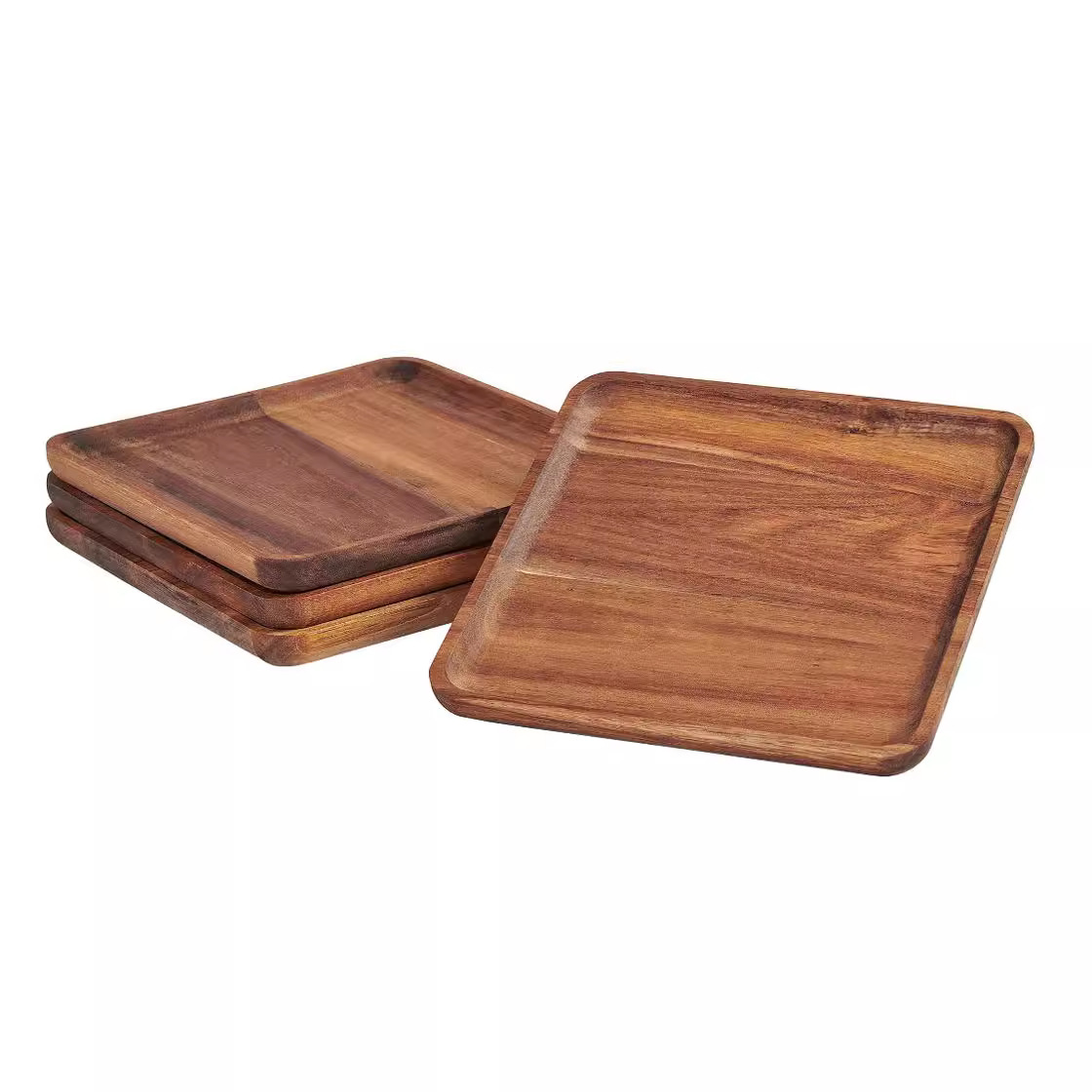 Estilo japonés xiangs bandeja de madera maciza rectangular hogar vajilla taza de té plato ovalado plato de comida occidental plato redondo