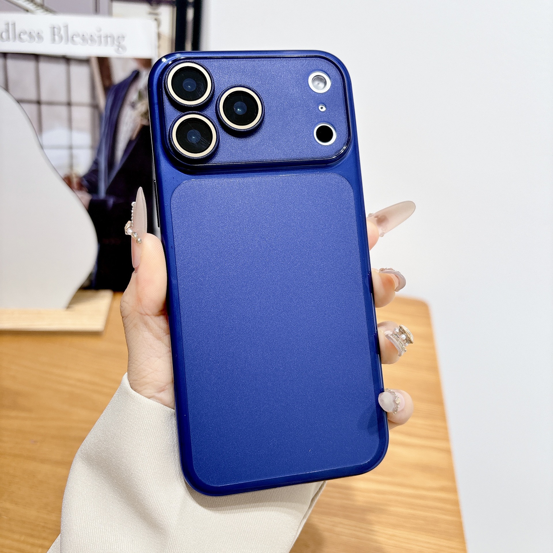 Gran película de lente de ventana para iPhone17PROMAX caso de teléfono 15 manzana 16 esmaltado ultra delgado caso suave transparente