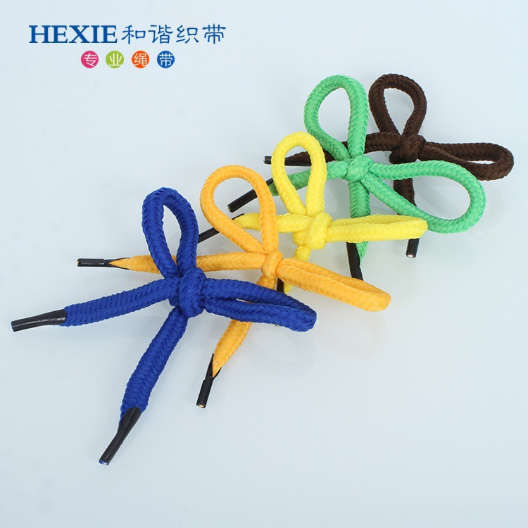 厂家供应礼品包装涤纶低弹手提绳批发彩色月饼盒手提低弹绳编织绳