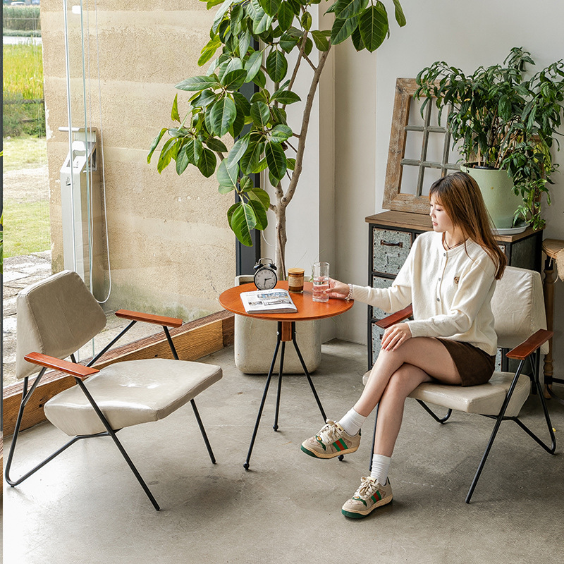 Internet-Famous Bar Sofa Set Dessert Shop Milk Tea Shop Cafe Table and Chair Set Leisure Meeting Commercial Use