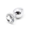 Small, white, diameter/size 2.8