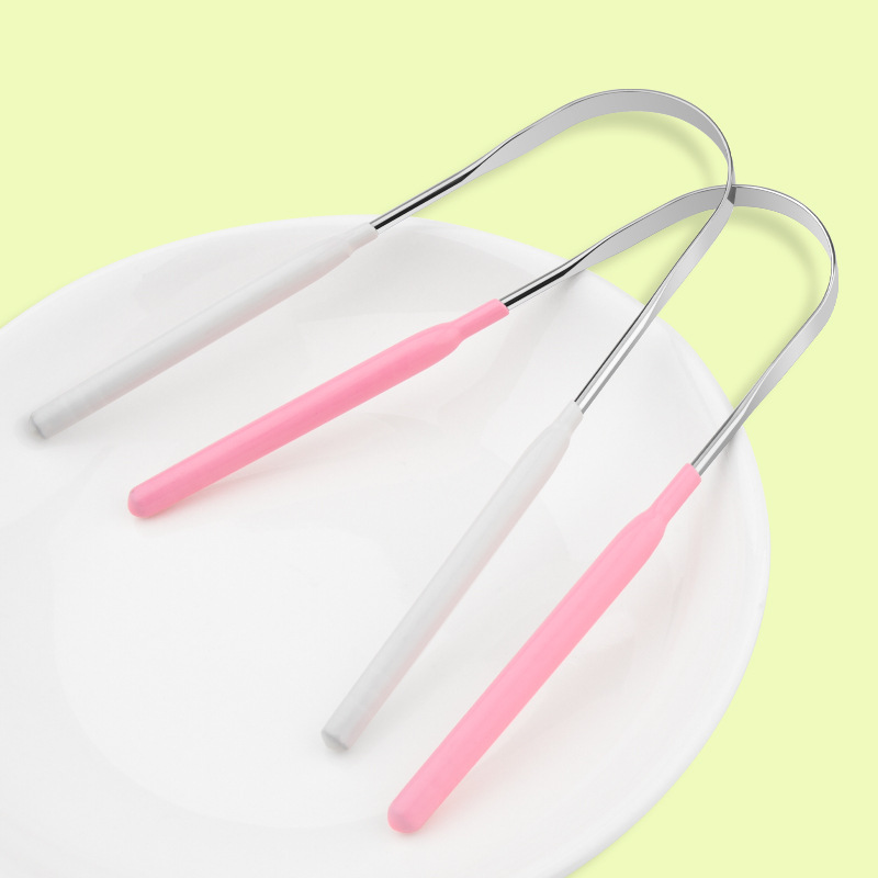 Plastic tongue piercing stainless steel