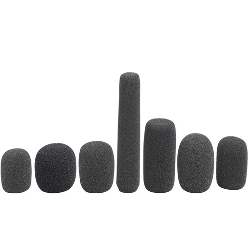 Conference microphone microphone cotton windproof and spray-proof sponge ball non-disposable sponge cover gooseneck microphone sponge
