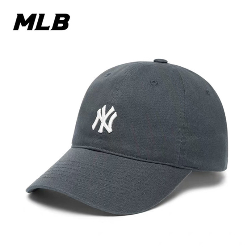 韩国MLB帽子情侣同款软顶小标NY鸭舌帽LA休闲明星男女同款棒球帽|undefined