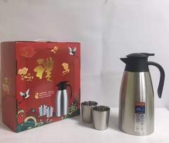 201/304咖啡壶保温壶套装家用热水保温壶酒店迎宾壶套装保温杯
