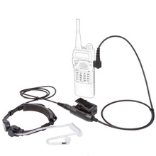 Tacical   U94 PTT伸縮喉控戰術耳機適用於MOTOROLA GP88 GP300