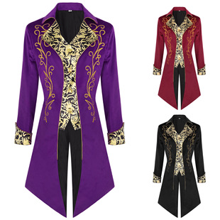 Amazon Men's Steampunk Vintage Tailcoat Jacket Gothic Victorian Frock Coat Uniform