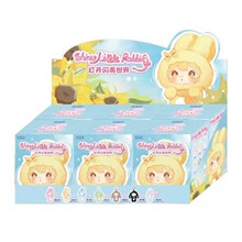 AYORTOYS 兔闪闪ShyShy 闪亮世界系列搪胶可爱盲盒潮玩毛绒挂件饰