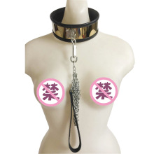 黑帝厂家 成人情趣用品批发不锈钢美脖护套-情趣项圈 性保健品