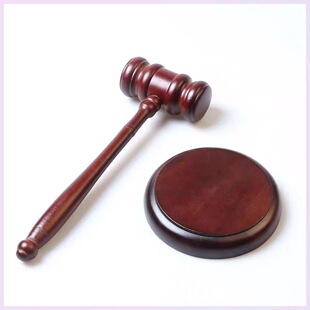 Judge's hammer solid wood hammer children's knocking wooden small hammer law hammer law gavel props court hammer children's scratching toy