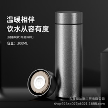 源头厂家内外纯钛保温杯男女冬季便携随行杯子家用大容量双层真空