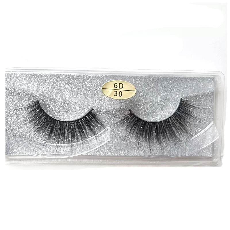 Pestañas postizas de fibra química tridimensional 3D que se curvan un par de pestañas multicapa gruesas ojos grandes y suaves pestañas cómodas