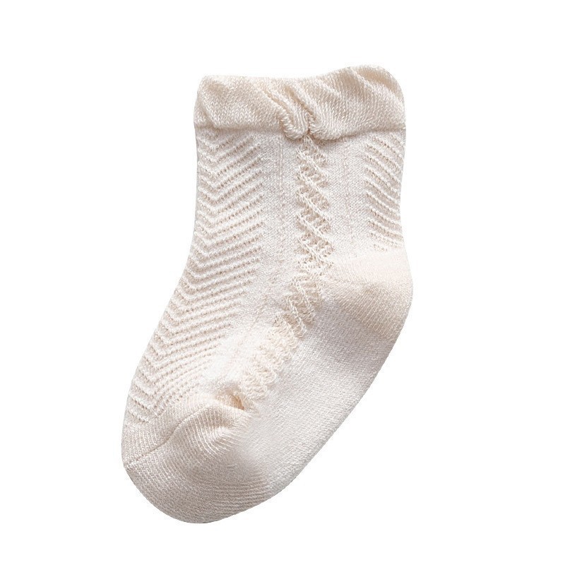 Baby socks khaki pure version