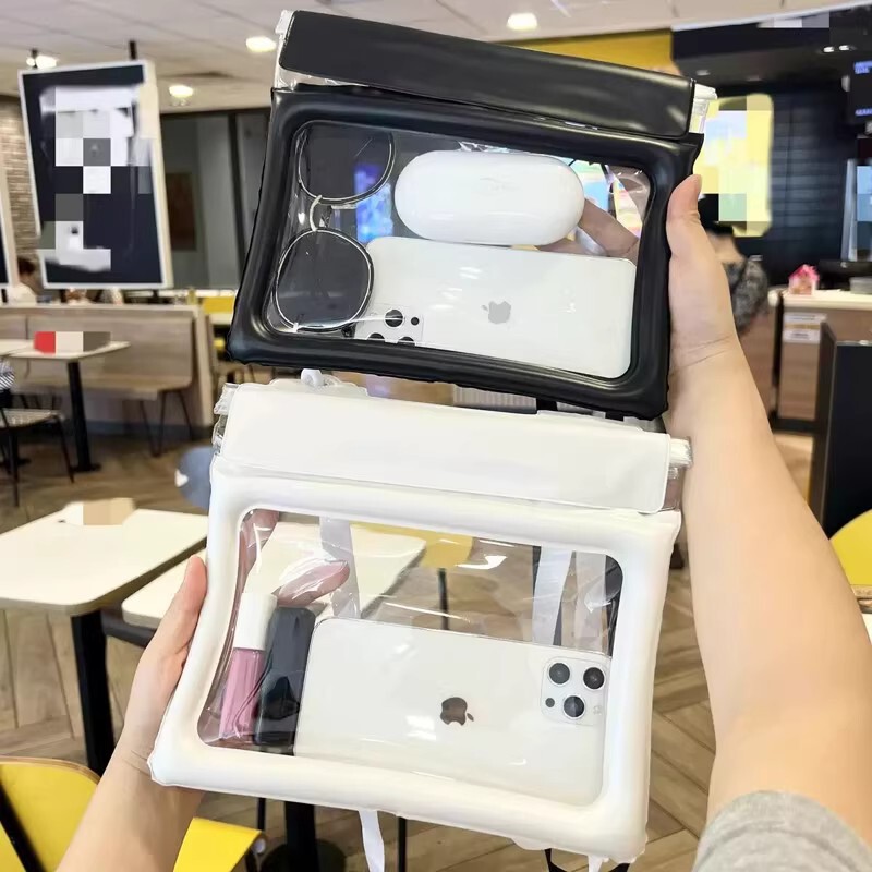 大号手机防水袋可触碰游泳潜水上乐园保护套漂流装备大容量密封包|undefined