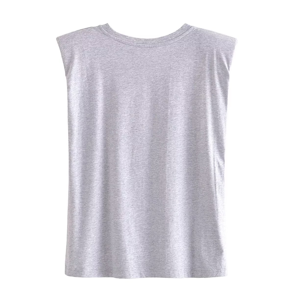 Summer Season Wholesale Women'S Casual Solid Color Sleeveless T-Shirts