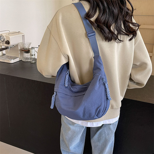 Stylish Commuting Large Capacity Shoulder Bag for Women 2025 New Style Rainier Casual Versatile Tote Bag Korean Version Underarm Bag