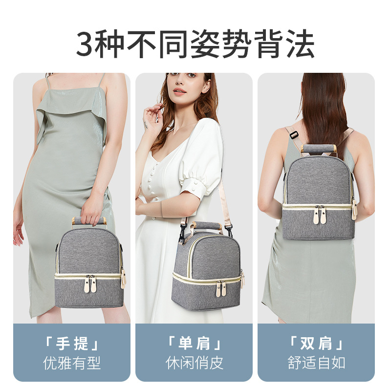 Fábrica directa transfronteriza explosión bolsa de leche doble bolsa de leche materna bolsa de almacenamiento de leche bolsa de hielo bolsa de preservación de calor bolsa de moda