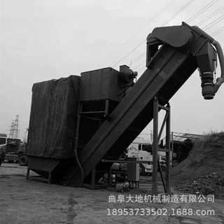 新疆翻箱倒料集装箱卸车机建材粉料吸灰机固定式集装箱卸灰机