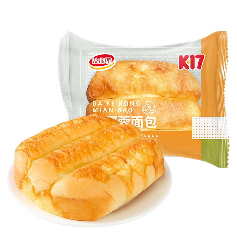 Daliyuan Large Coconut Bread Breakfast Pastries Snacks Wholesale