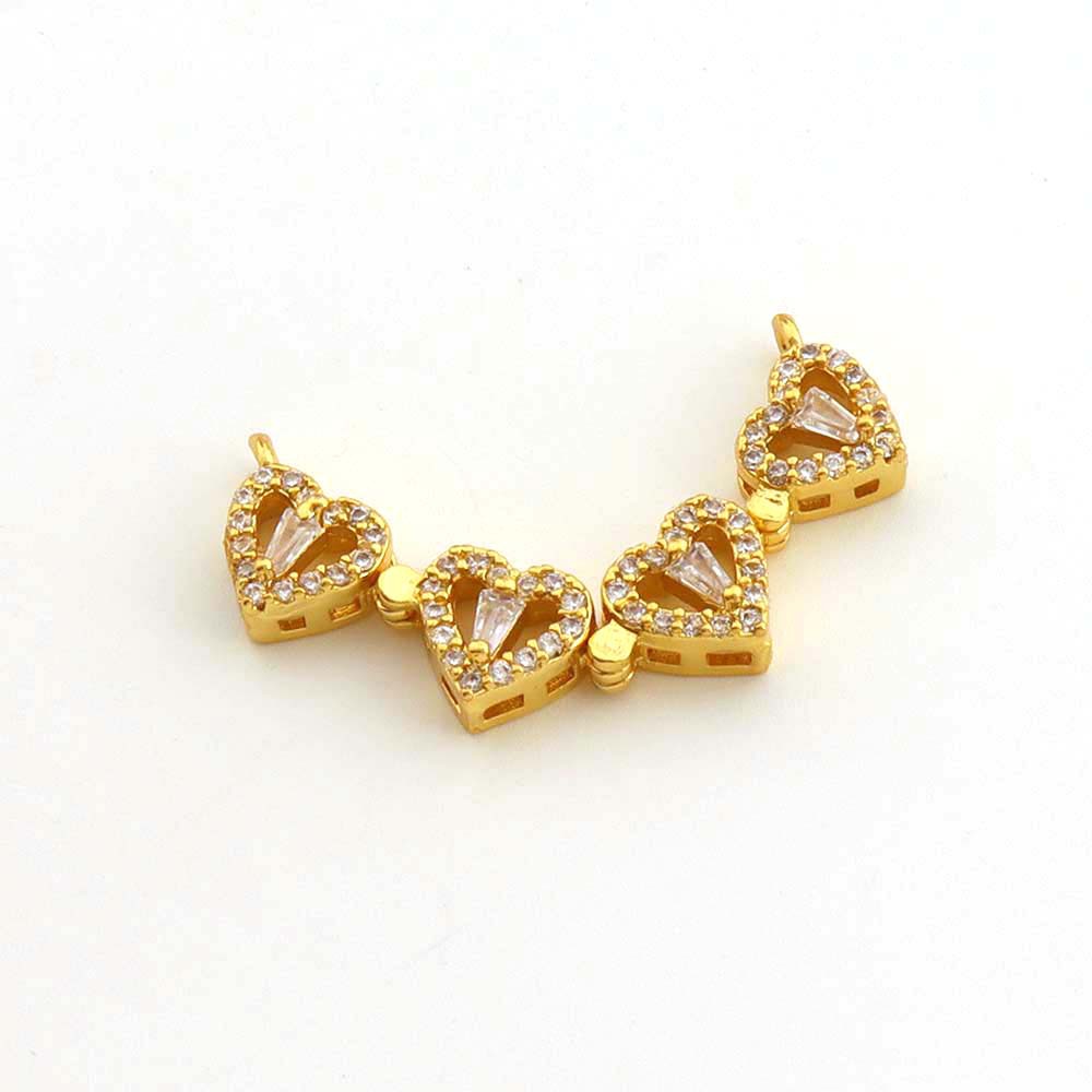 4g Weight Pendant Jewelry Making Type 11*31mm, 16 * 26mm Jewelry Making Size Zircon Inlay Material DIY Jewelry Accessories Classification 1 Piece Quantity Copper Material Heart Shape, Key Pattern All Seasons Season Plating Design Vintage Style Style 1 Piece 11*31mm 16 * 26mm Copper Zircon Heart Shape Key Pendant 17