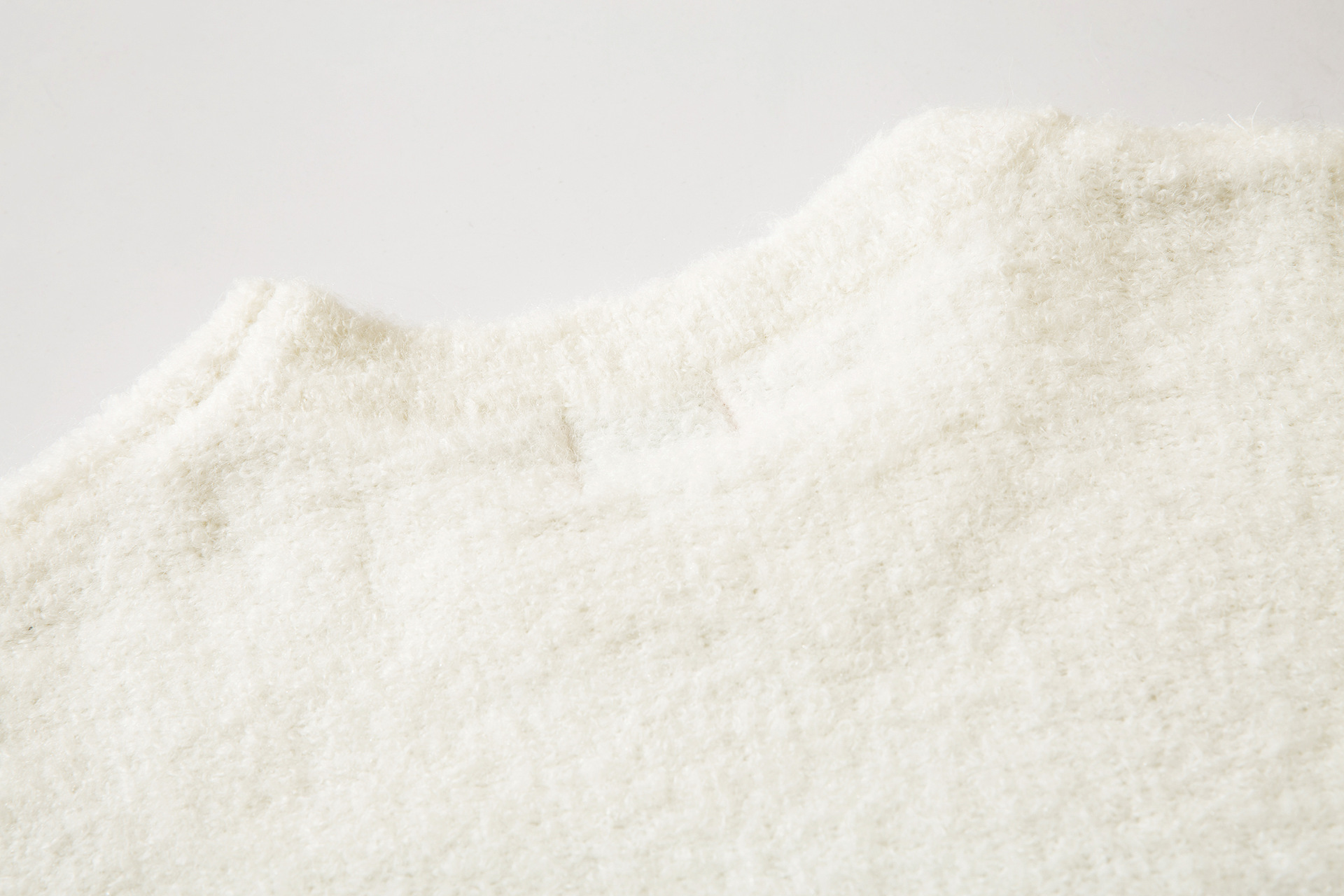 Embroidered Loose Knit Casual Round Neck 6