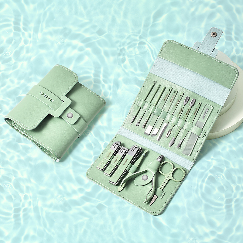 Newly Upgraded Nail Clipper Set 16-Piece Nail Scissors Home Pedicure Beauty Manicure Tools Nail Clipper Set