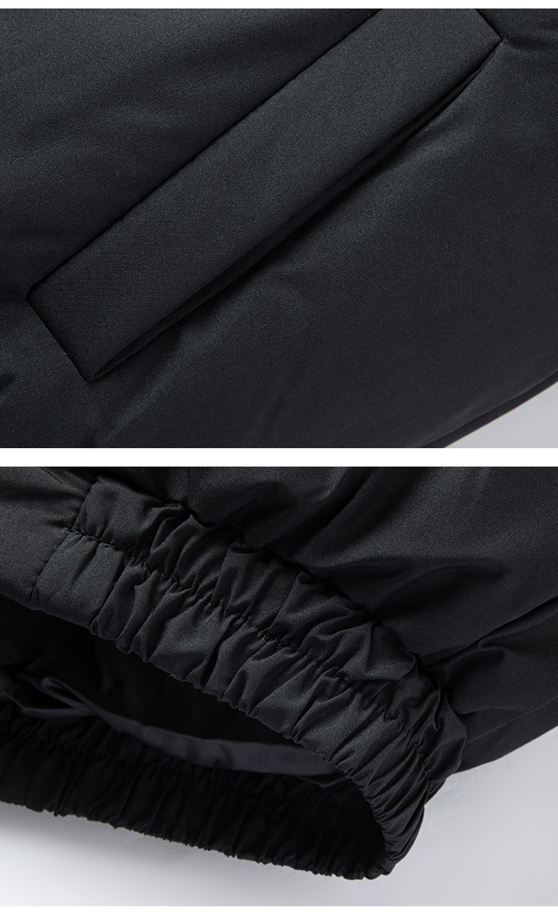 Winter Neue Dicke Breite Ausgabe Koreanische Warme Herren Business Casual Stehkragen Baumwolle Mantel_voghion.com