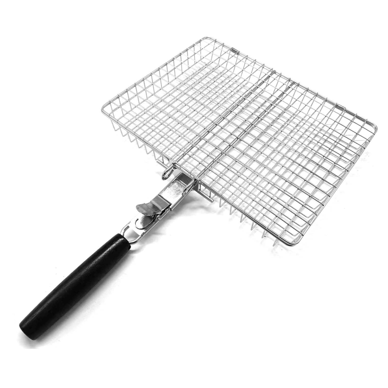 두꺼운 바베큐 그물