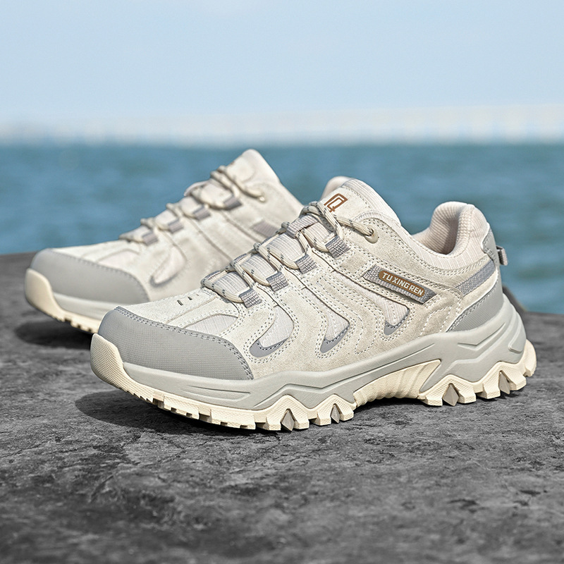 Neue Outdoor-Sportschuhe, große Größen, Gummisohle, hoher Schaft, abriebfest, geeignet zum Wandern und für Freizeitaktivitäten_voghion.com