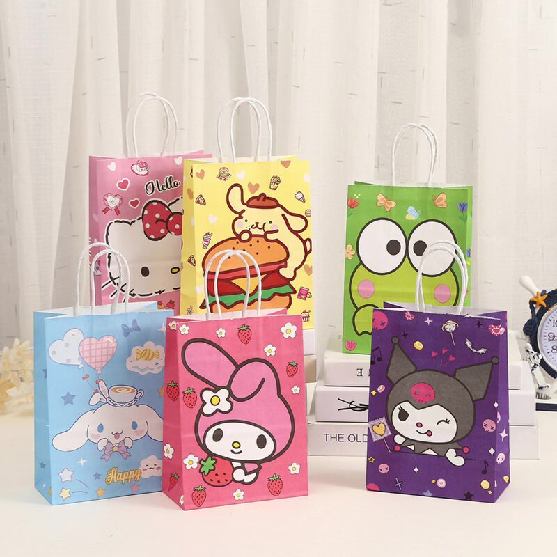 Cartoon tote bag Parchal dog printed packaging bag kraft paper shopping bag gift bag waterproof takeout bag wholesale Cartoon tote bag Parchal dog printed packaging bag kraft paper shopping bag gift bag waterproof takeout bag wholesale