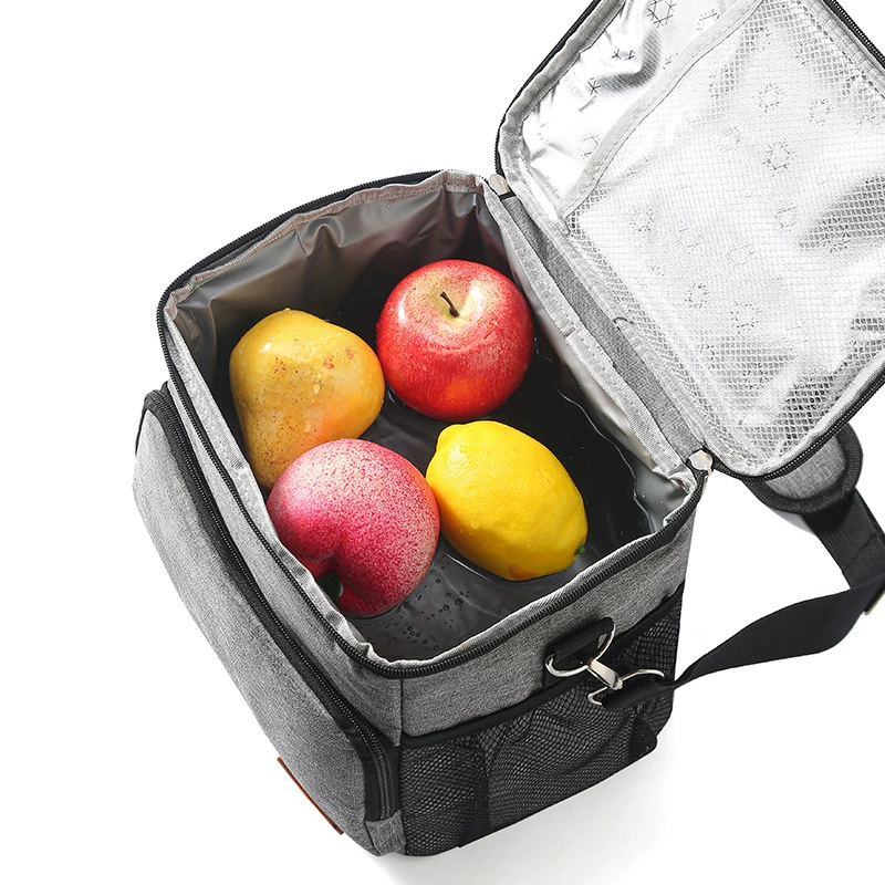 Capacious thermos, lunch box, bag, oxford cloth, increased thickness