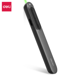 Deli Ma100-Gl Laser Rechargeable Page Turning Pen 100m Ppt Digital Teacher with Wireless Projection Green Light