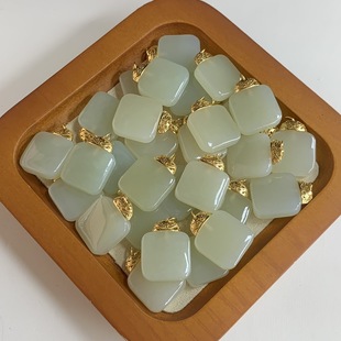Yuhai Shipai Natural Hotan Jade No Incident Pendant Has Identification Book Live Supply Product Source Hotan Jade Factory