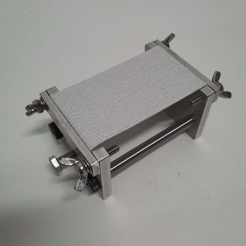浮漂打磨台3D打印砂纸夹紧绷架DIY工具打磨芦苇台漂制作钓垒德株