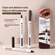 hengfang four-fork water eyebrow pencil does not faint, extremely fine, does not fade, wild eyebrow waterproof cross-border foreign trade in English