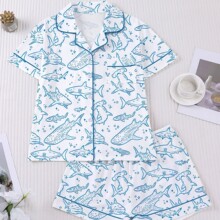 �羳���Q�¿�Ůʿ˯��ӡ�����I�����ѝ�W���Ҿӷ�women pajama