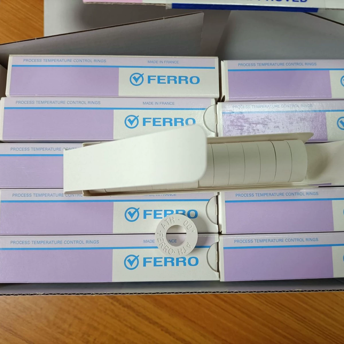 Кольцо для измерения температуры FERRO, импортированное из США PTCR-ATH Блок измерения температуры 600-850 градусов, специальное кольцо для измерения температуры для печи