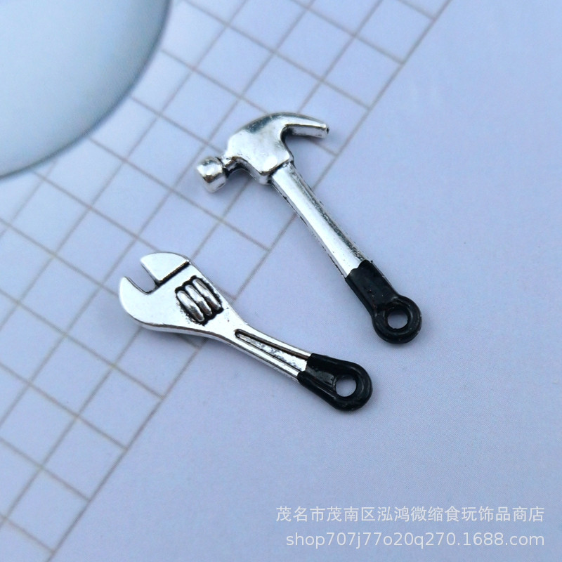 Dollhouse bebé casa accesorios modelo en miniatura soldado apoyos caja juguete traje simulación reparación de herramientas para niños