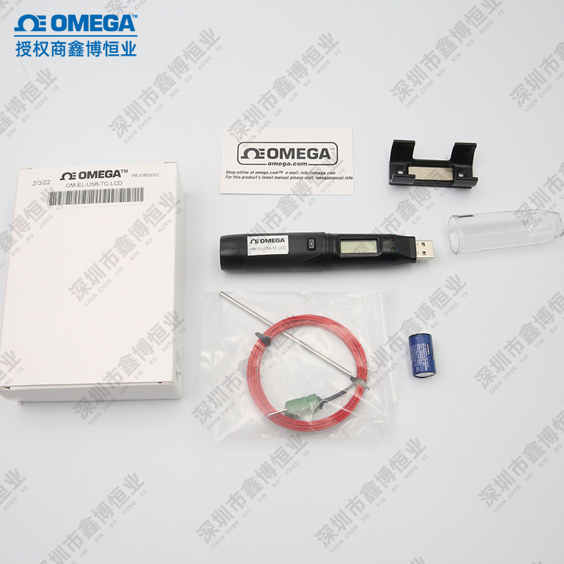 OM-EL-USB-TP-LCD OM-EL-PROBE-TP-A-3M美国奥米佳温湿度记录仪