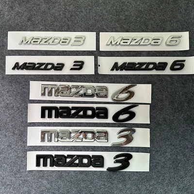 Modified Black English Alphanumeric – Car logo