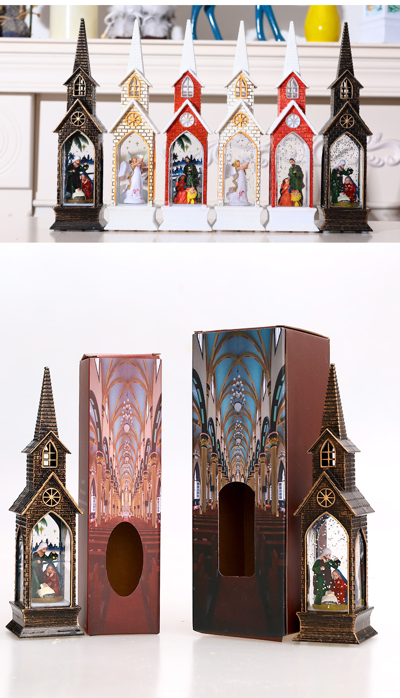 Church Lantern Ornament 5