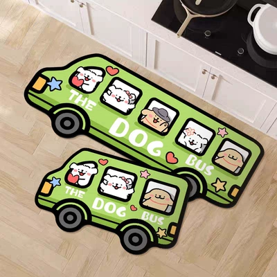 Avtomobil döşəmə paspasları, Mat - star-puppy-bus-car-diatom-mud-special-shape-4060cm