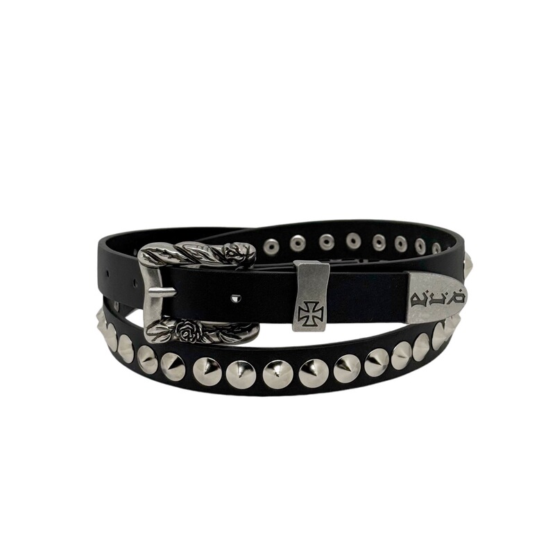 EDR Gloomy Rich Second Generation Rivet Cross Metal Friend Belt American Niche Retro Jeans Waist y2k