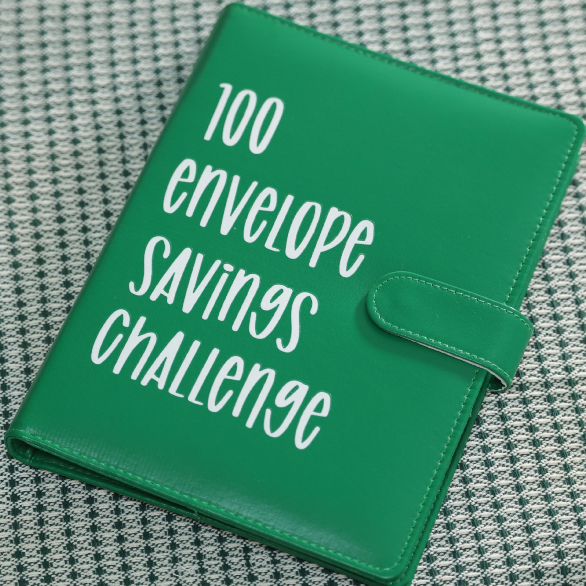 100 sobre desafío Binder100 sobres guardar desafío A5 cubierta de la carpeta