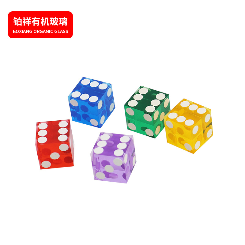 厂家供应 19MM直角骰子高档精密方块骰子 多种颜色方形骰子