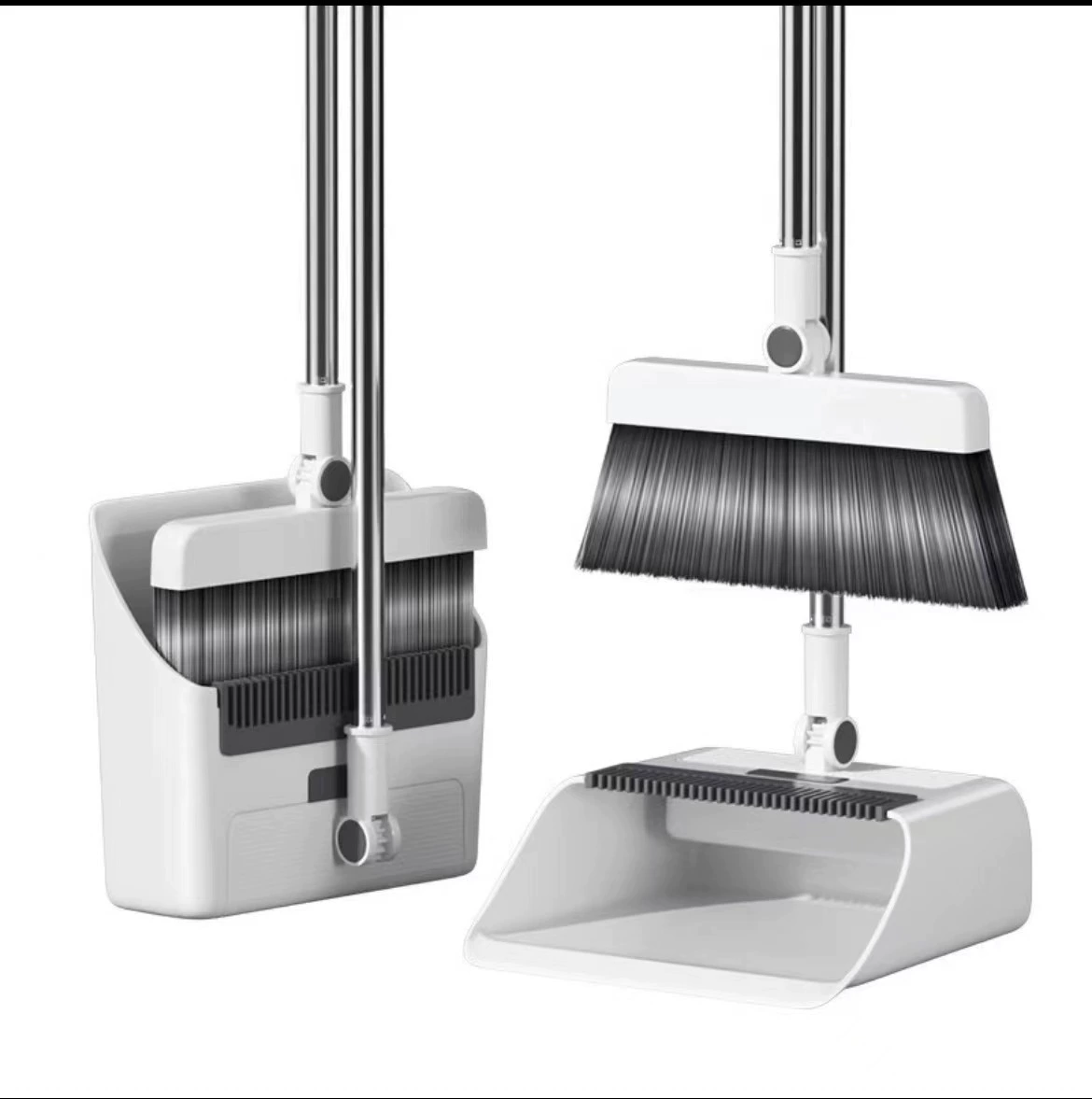 Broom, dustpan, soft set, garbage can for home use