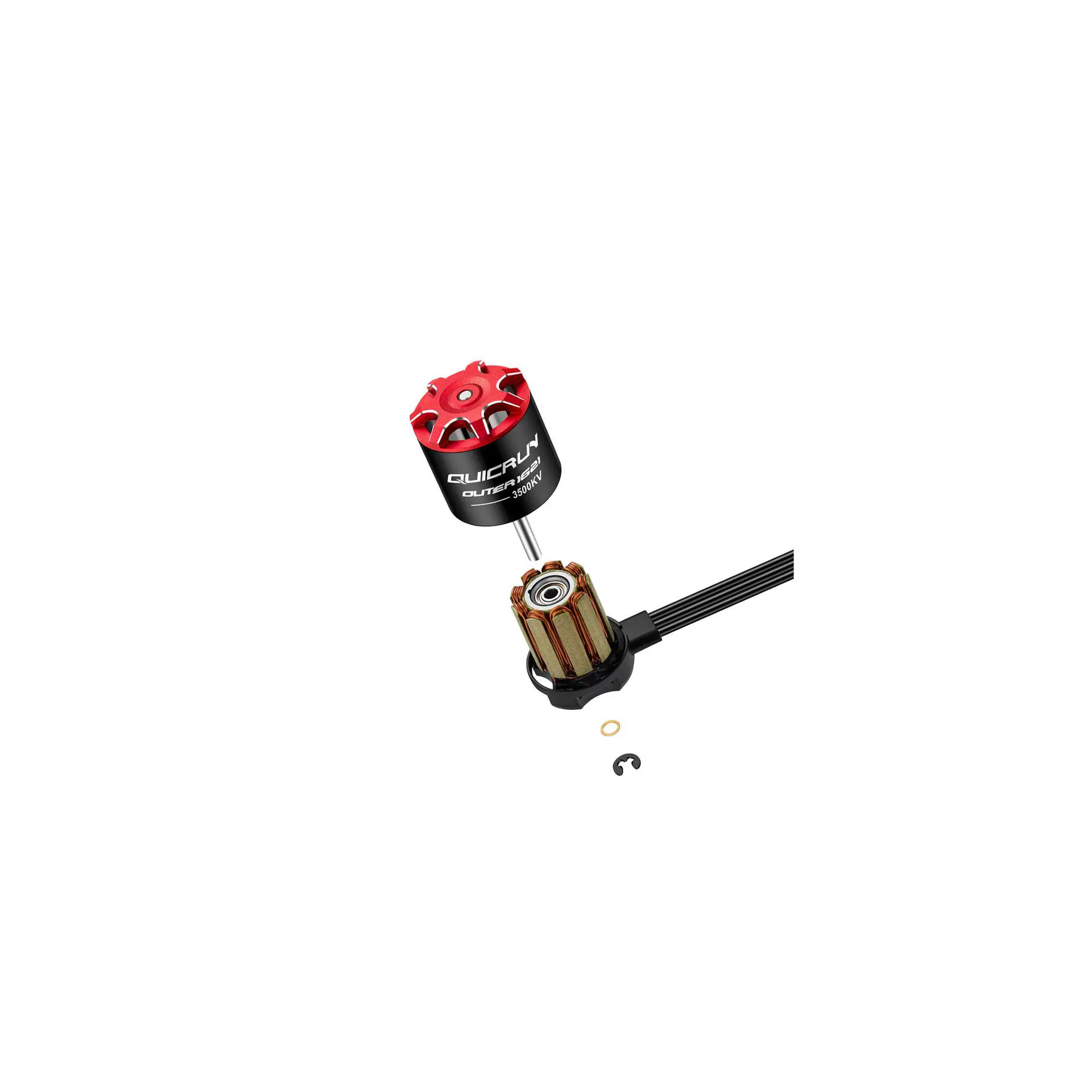 Haoying Cool Run Quicrun Oter 1621 SL motor motor 1/24 remote control climbing modification and upgrade