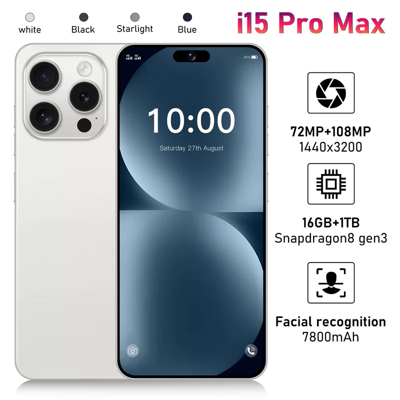 (Кросс-бордерная торговля), смартфон Dynamic Island, intel core i15, Android, широкий экран, оптом