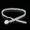 Elegant round silver