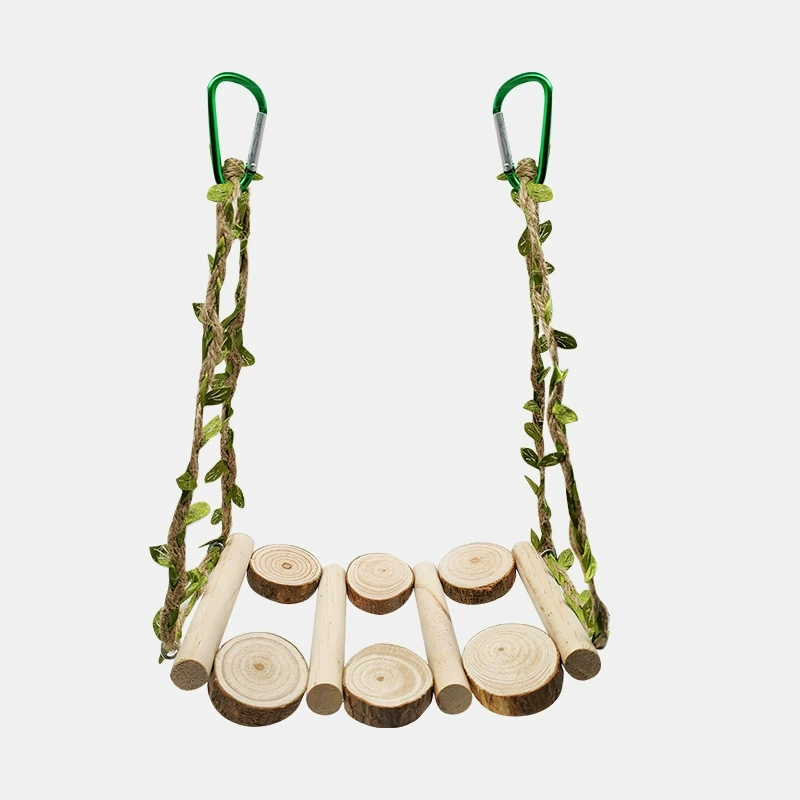 Птицы натуральные ветви качели игрушка попугай кусает игровые принадлежности